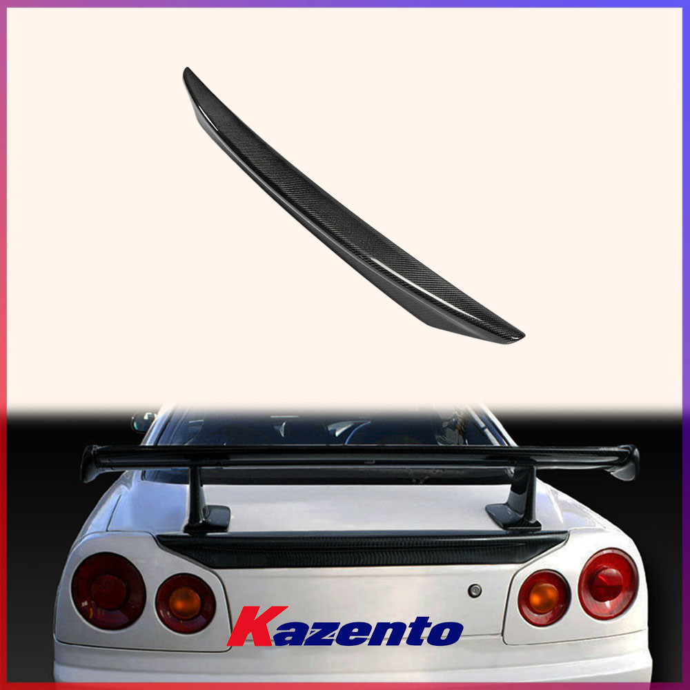 日产GTR34碳纤维后备箱小压尾翼