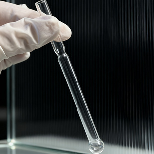 定制酸水解管冻干管 泪滴型 玻璃菌种保存管安瓿管8*120mm1ml球部