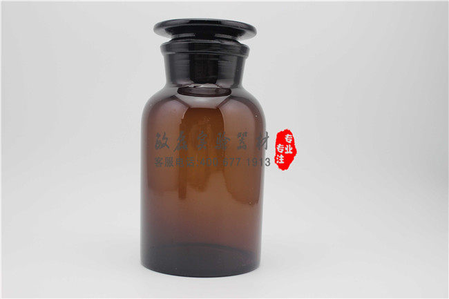 棕色广口瓶大口/小口 试剂瓶 磨口瓶30/60/125/500/1000/2500ml