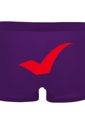 大码男孩考试指定对中高考考试紫色红对号莫代尔内裤偏大考试内裤