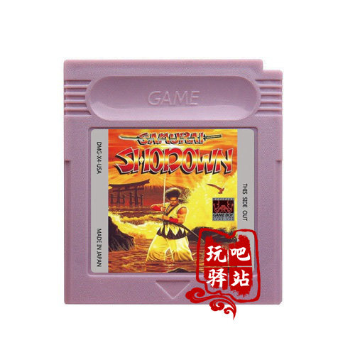 GB GBC GBA SP游戏卡带  格斗 Samurai Shodown 侍魂  英文版