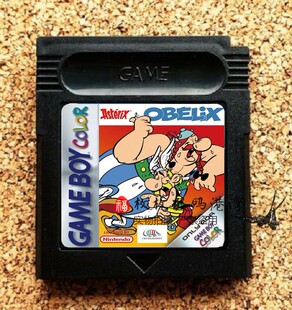GBC游戏卡带 GBC GBA SP适用 Asterix & Obelix 维京人冒险 欧版