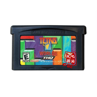 Tetris NDS适用 Worlds 俄罗斯方块世界 GBA游戏卡带 英文版 GBM