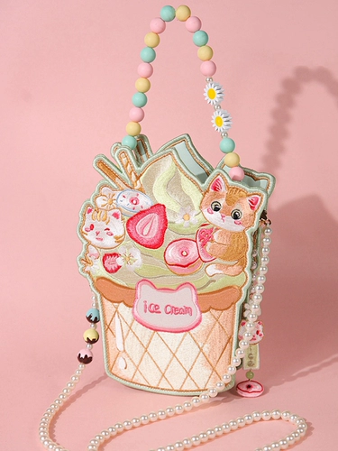 彩云印记 Милая сумка через плечо, ханьфу, с вышивкой, стиль Лолита