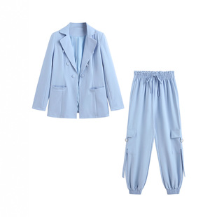 women's casual small suit, leg binding pants set