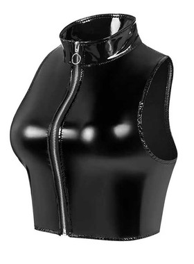 Women's top, vest, shiny dance performance outfit now avail