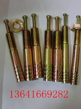 击芯膨胀螺栓螺丝螺栓锤钉M8x50-M20x190盟成内膨胀螺丝壁虎机芯