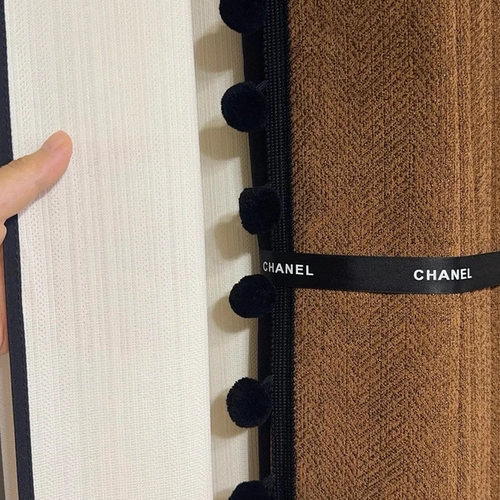 欧轩雪尼尔亚麻卧室客厅窗帘定制