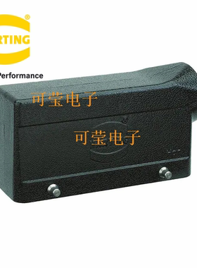 HARTING 19370241521 Han M 24B IP65 黑色双扣侧入M25上壳哈丁