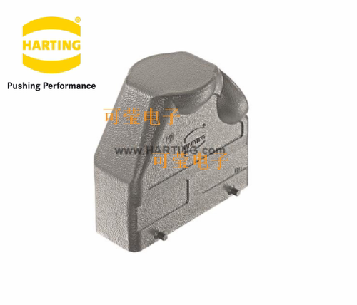 哈丁HARTING 19300240523 24B Hood Side Entry Double Lever M40