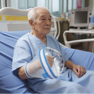卧床老人失能禁瘫痪手套防摔脱拔管约束手套防抓挠固定腕掌护具球