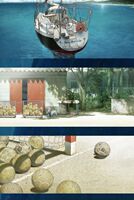 正版现货 海兽之子ART BOOK 同名动画电影《海兽之子》背景美术设定集 艺术动漫画册唯美治愈插画集二次元天气之子同类绘画书 力潮 thumbnail 3