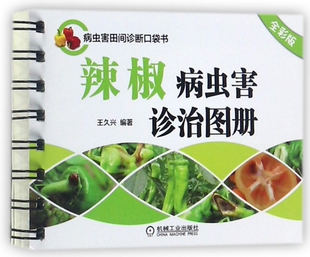 病害 虫害 全彩 王久兴 病虫害田间诊断口袋书 图谱 辣椒 图册 辣椒病虫害诊治图册全彩版 图说
