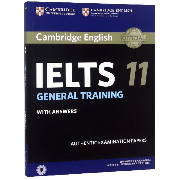 IELTS(11GENERAL TRAINING)/CAMBRIDGE ENGLISH图片