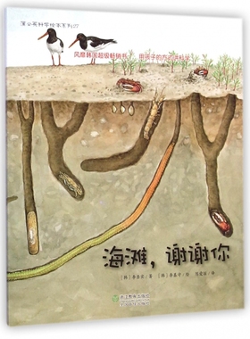 海滩谢谢你/蒲公英科学绘本系列 正版书籍 木垛图书