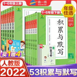 2022版 123456年级小学基础练教材同步训练专项练习题册看拼音写词语能手五三天天练 53积累与默写语文一二三四五六年级上下册人教版