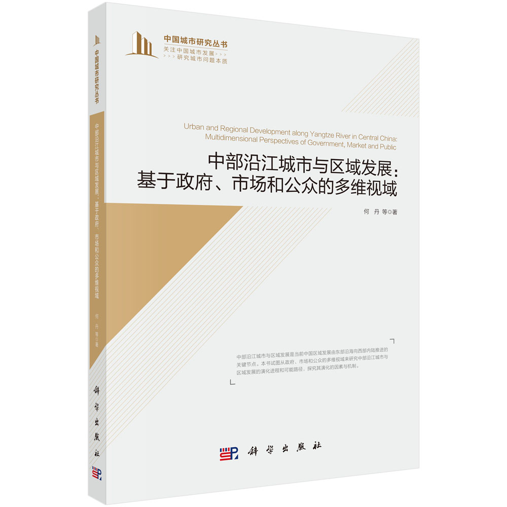 中部沿江城市与区域发展--基于政府市场和公众的多维视域中国城市研究丛书