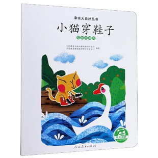 亲亲大自然丛书 小猫穿鞋 脚爪 动物 快乐桐桐幼儿成长系列 子