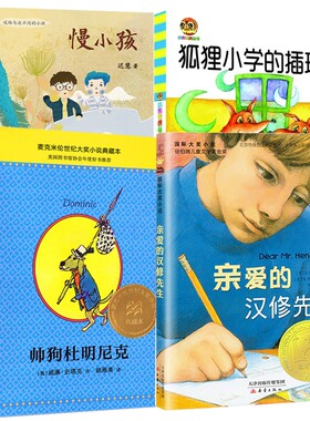 亲爱的汉修先生+狐狸小学的插班生+帅狗杜明尼克+慢小孩共4册