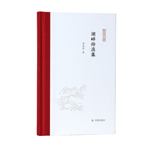 湖畔仰浪集 凤凰枝文丛