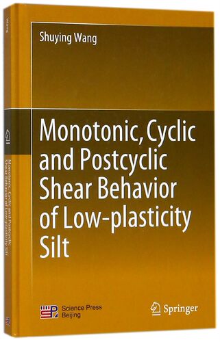 Monotonic Cyclic and Postcyclic Shear Behavior of Low-plasti