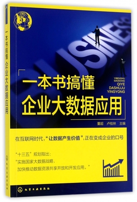 一本书搞懂企业大数据应用 董超,卢桂林,胡青善 主编  正版书籍