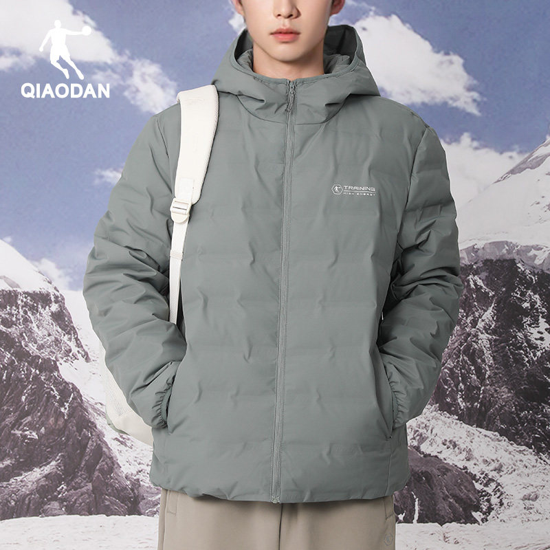 乔丹2025年秋冬新款短款羽绒服