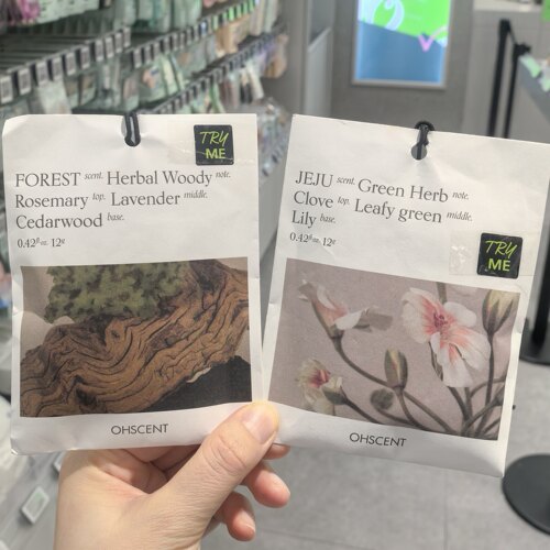 韩国OHSCENT车挂香薰包衣柜室内