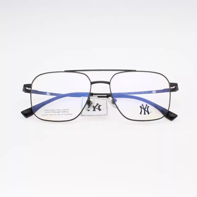 纽约洋基NY6051商务休闲眉线框超轻近视镜架 MLB镜框配防蓝光