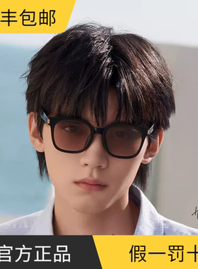 浪特梦龙年周翊然同款墨镜男偏光百搭时尚板材太阳镜大框女T37027