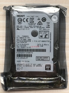 1T笔记本硬盘1TB2.5寸 HTS721010A9E630 7200转32M 日立 全新HGST
