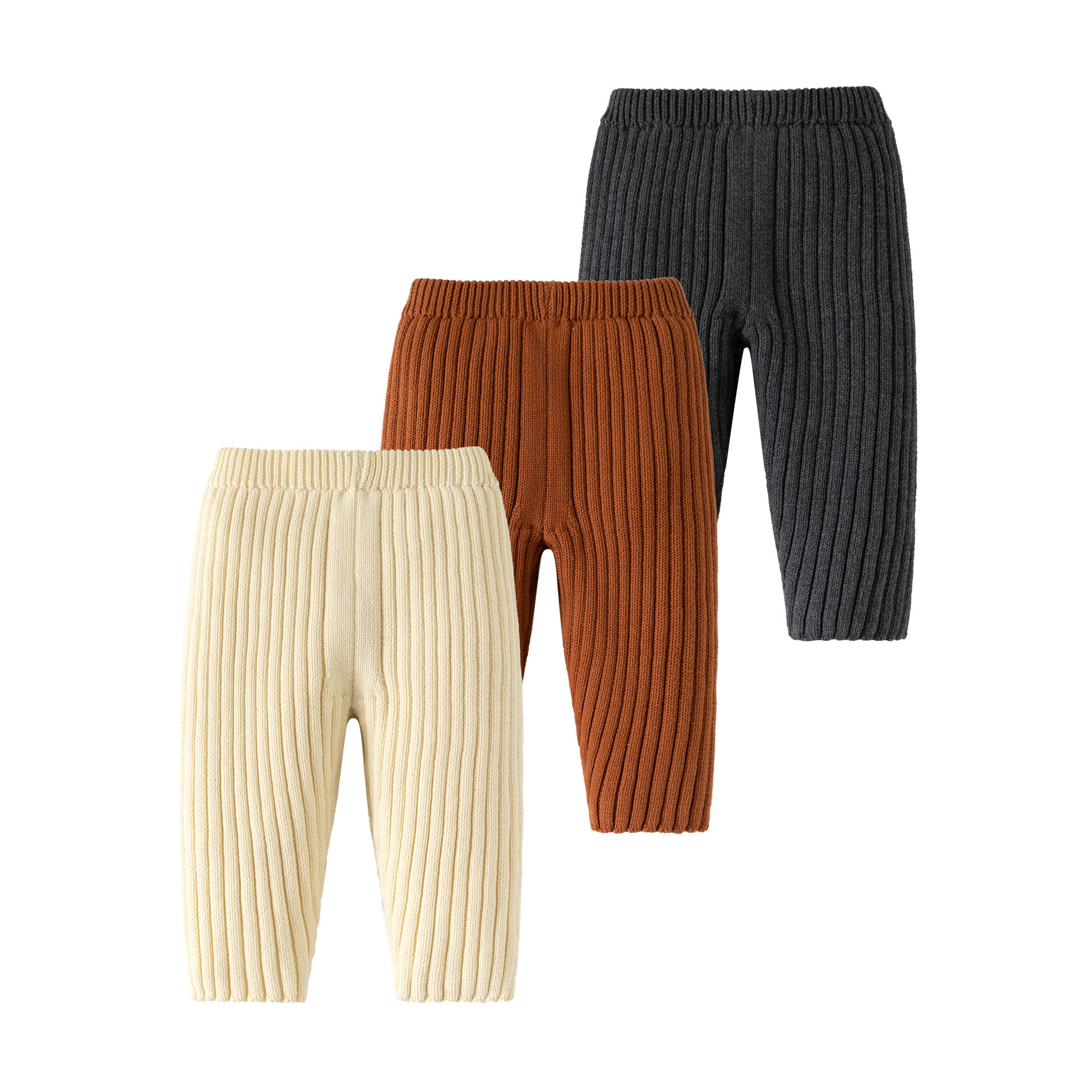 2026春秋新款ins打底裤 灰色百搭款1-3岁宝宝粗针织坑条休闲长裤,童装/婴儿装/亲子装,裤子,淘宝优惠券,粉丝福利购,淘宝优惠卷