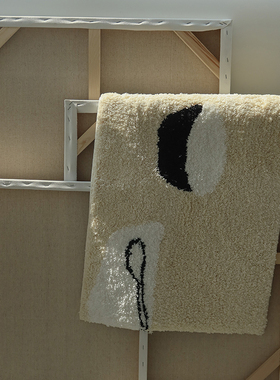 NICEONE 原创可爱印花短款床边地毯浴室进门脚垫吸水防滑地垫