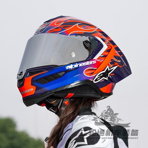 alpinestars赛车四季摩托车头盔