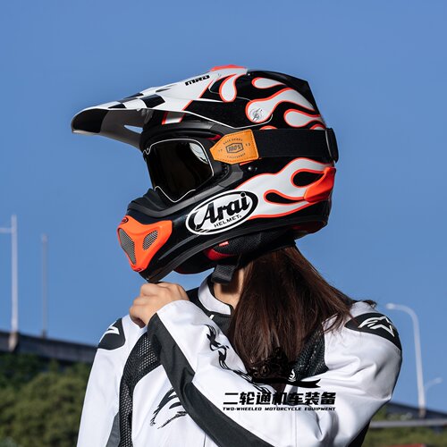 Arai越野盔V-CROSS 4摩托车机车日本进口山地越野拉力4攀爬头盔