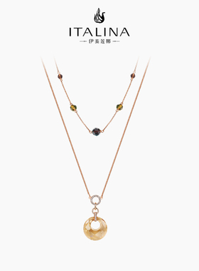 礼盒装 伊泰莲娜复古长链女双层毛衣链大衣配饰个性气质时尚礼物