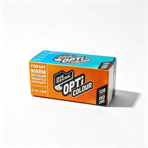 Optik Oldschool OptiColour 200度120中画幅彩色负片 28年05月