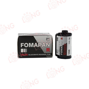 捷克原装反转片 FOMAPAN福马100度135mm黑白反转正片胶卷27年09月