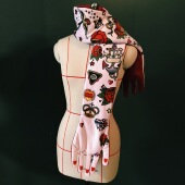 多功能生日圣诞礼物围巾 饰 个性 拉风oldschool复古凹造型保暖装