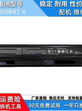 适用于神舟战神ZX7-CP5S2/5SC ZX7-CP7S2 K690E-G 电池 N950BAT-6