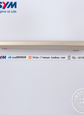 SYM 三阳 XS125T-16C XS150T-16 飞度4/5 左车体盖标徽 装饰条 金