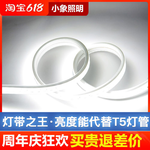 110V灯带led外防水软灯条小象