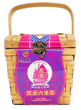 【壮美六堡】广西农垦茶业茂圣六堡茶梧州特产黑茶2022年一级500g