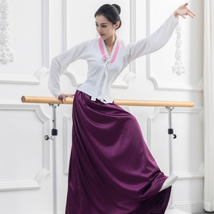朝鲜族舞蹈练功服女成人演出服表演服上衣裙子套装基训民族民间舞
