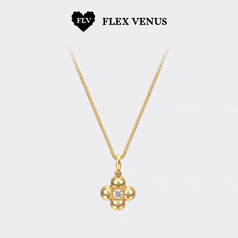 李权哲同款FLV幸运花项链