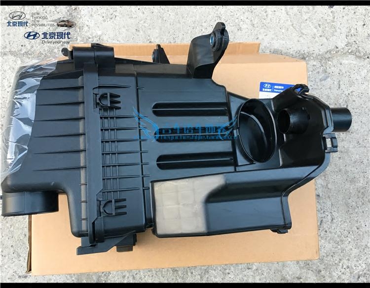 适配现代名图瑞纳瑞奕朗动全新胜达空滤壳总成空滤外壳空滤盖底座