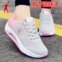 Giày nữ Jordan Granny Giày thể thao giải phóng mặt bằng Nhãn hiệu vỡ đệm Air đệm Giày chạy mùa hè Tăng giày thông thường 361 - Giày chạy bộ thegioigiaythethao