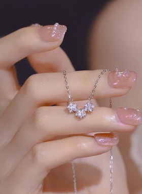 许愿星星纯银项链女轻奢小众