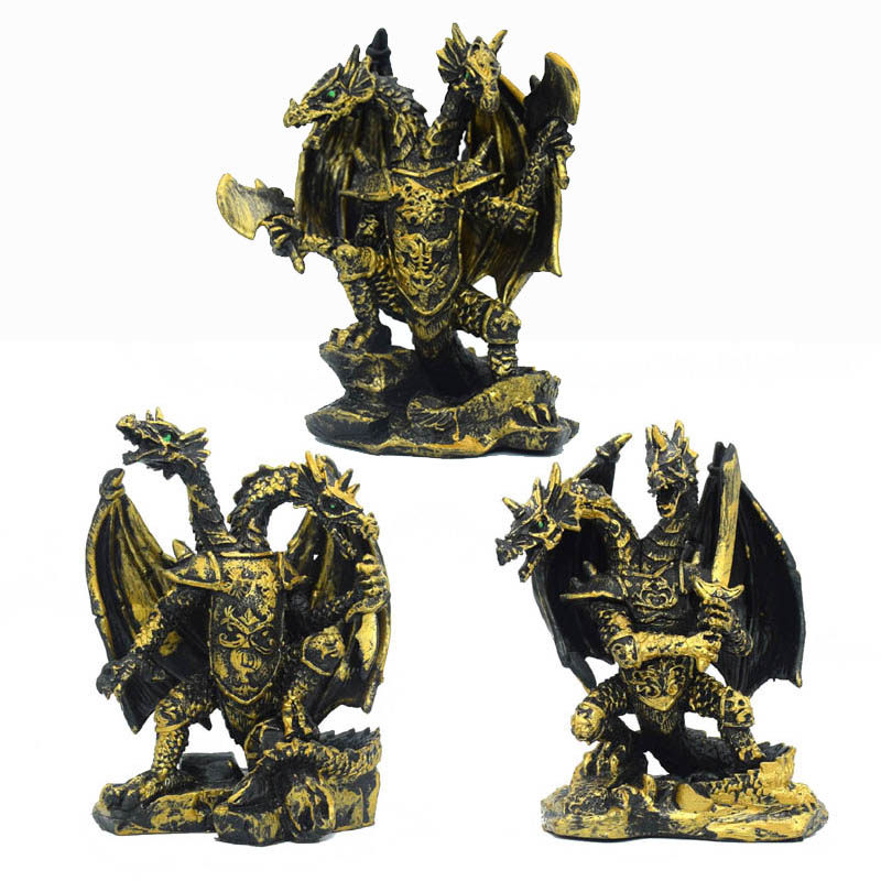 桌面游戏桌游模型 魔幻欧洲龙 双头龙 3款可选