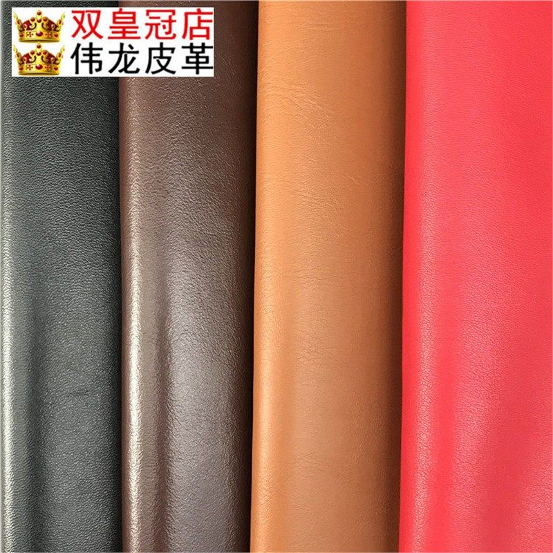 PU小羊皮纹皮革面料床头人造革沙发皮料diy汽车内饰皮布料A27